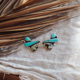 Ear Crawlers in Campitos & Hubei Turquoise