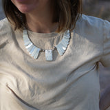 Desert Wings Collar in Whitewater Turquoise