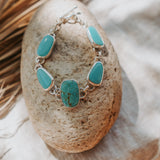 The Stepping Stone Bracelet in Campitos Turquoise