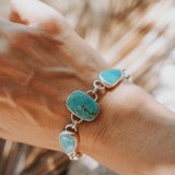 The Stepping Stone Bracelet in Campitos Turquoise