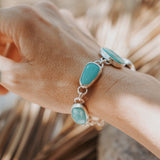 The Stepping Stone Bracelet in Campitos Turquoise