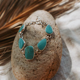 The Stepping Stone Bracelet in Campitos Turquoise