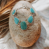 The Stepping Stone Bracelet in Campitos Turquoise