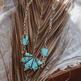 Statement Necklace in No. 8 Turquoise