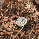 Mojave Hair Fork in Crystal Quartz