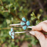 Boho Arm Band in Turquoise Mountain