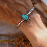 Stacking Cuff in Amazonite