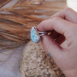 Larimar Ring (Size 8)