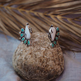 White Buffalo & Hubei Turquoise Cuff