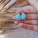 Lacuna Studs in Campitos Turquoise