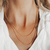 The Simplicity Chain in 14k Gold-Fill