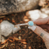 Stacking Cuff in Larimar